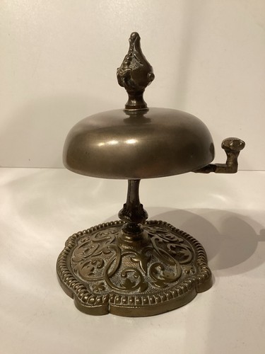 Antique brass bronze desk - antique,