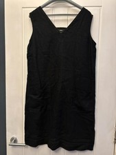 Next Black Knee Length Linen