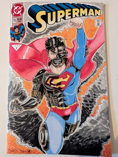 Superman blank sketch - superman, #75
