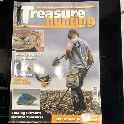 Treasure hunting magazine - treasure,