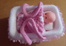 Dolls  Pink & White  Oblong