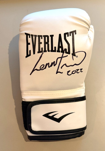Lennox lewis signed boxing - lennox,