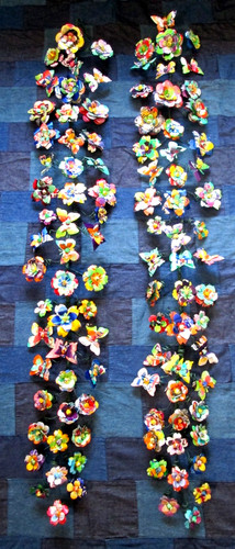 Flower butterfly garlands - &,