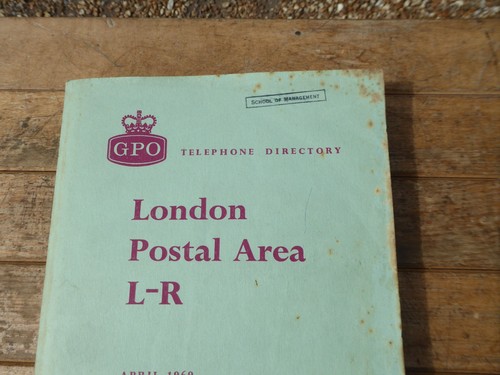 Vintage 1969 gpo - vintage,