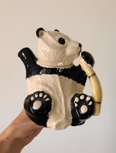 Vintage beswick panda teapot - panda,