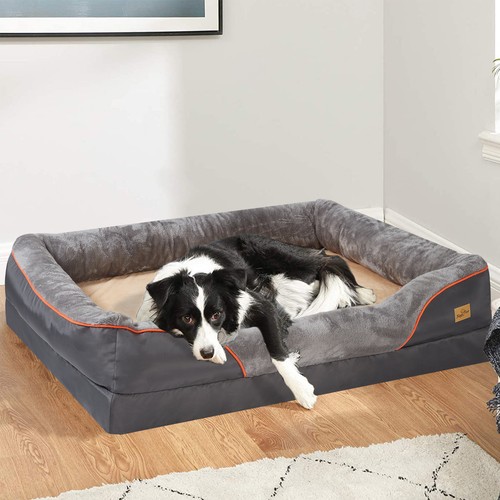 Jumbo large orthopedic dog bed - large,