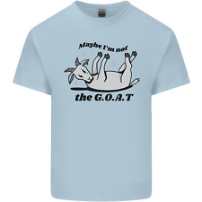 Funny Maybe I'm Not the GOAT Farming Kids T-Shirt Childrens
