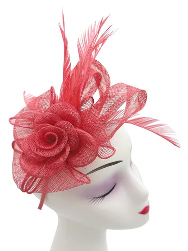 Women flower fascinator - flower,