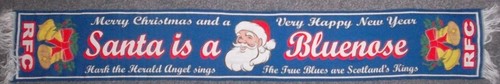 Rangers santa scarf - santa,