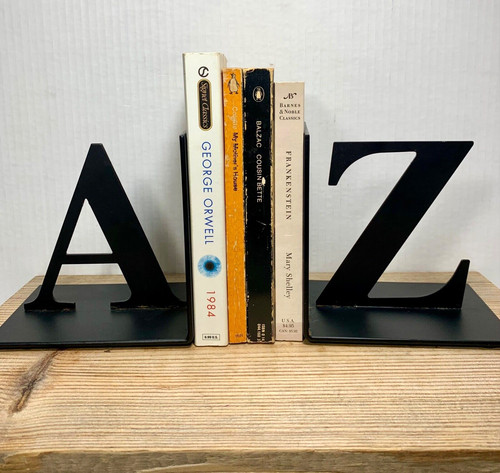 Letters black cast iron - z,