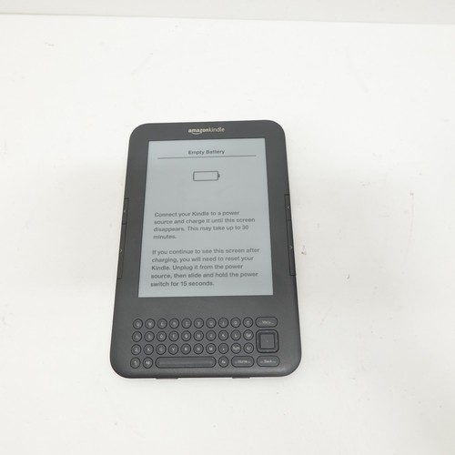 Amazon kindle 3rd gen - kindle,