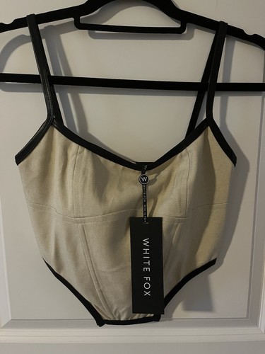 White fox nwt oatmeal - fox, mini