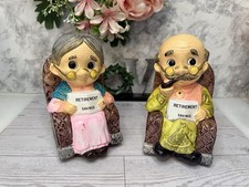Set of 2 Vintage Retirement