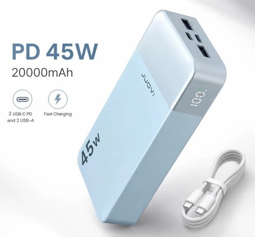 Jouvi 45w 20000mah blue power - jouvi,