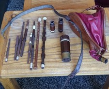 Northumbrian Smallpipe Bellows, Stocks and Drone Parts