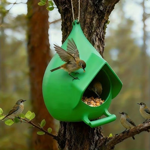Hanging wild bird feeder - hanging,