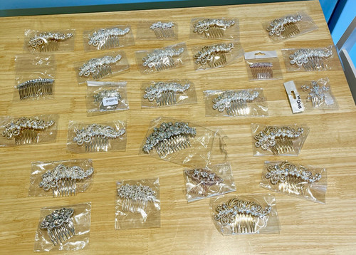 Joblot new bridal hair - new,