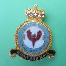 No 209 Squadron Royal Air Force Enamel British RAF/Military Lapel Badge/Brooch