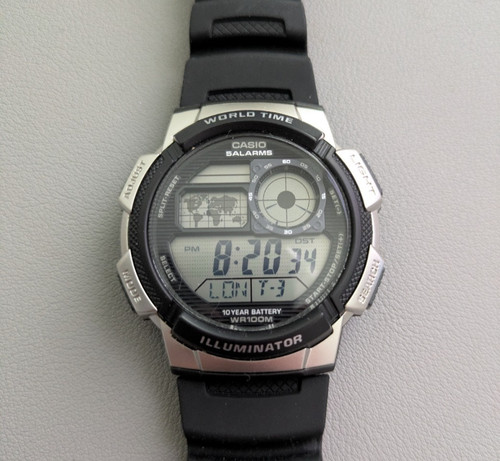 Casio 1000w 1a2vef - ae-1000w-1a2vef, men's