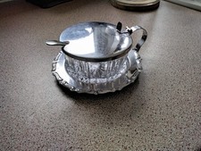 Vintage 1970s Glass Sugar Bowl