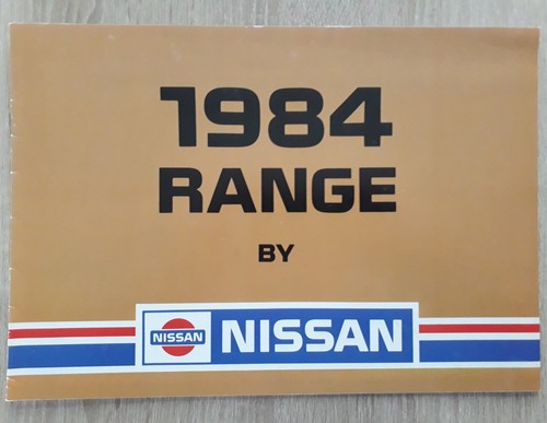 Nissan range brochure 1984 - range,