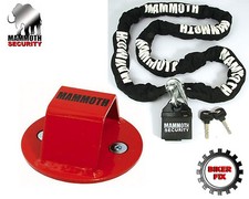 Folding Camper , Trailer Tent Security Lock Chain And FREE Ground Anchor