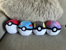 Pokemon PokeBall Plush Soft Toy Teddy