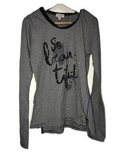 Girl's Eliane et Lena designer Striped Cotton Long Sleeved Top Age 12