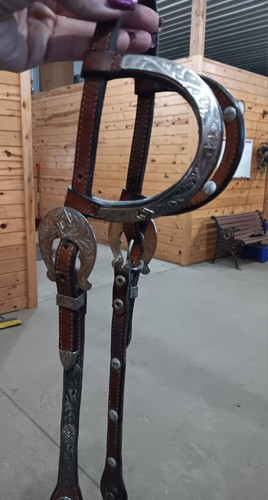 Circle show headstall - show,