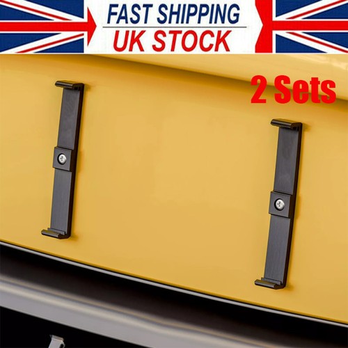 Reg number plate holders - 2x,