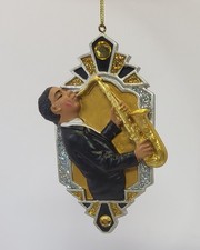 Vintage Jazz Saxophone Player