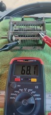 Tuning capacitor air - tuning, spaced