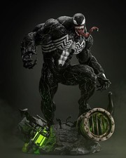 Painted venom statue - painted,