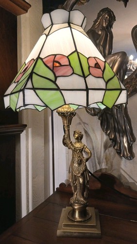 Antique brass bronze statue - antique,