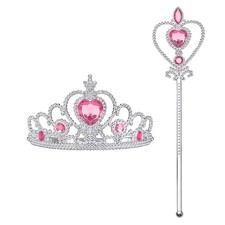 Zac's Alter Ego Fancy Dress Princess Tiara & Wand Set World Book Day Fancy Dress