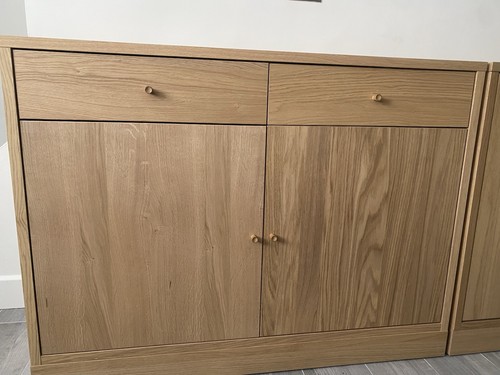 Ikea tonstad sideboard oak - ikea,