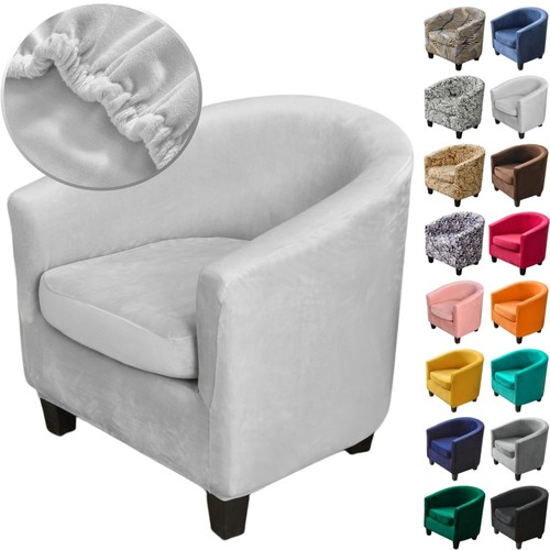 Velvet tub chair - velvet, armchair