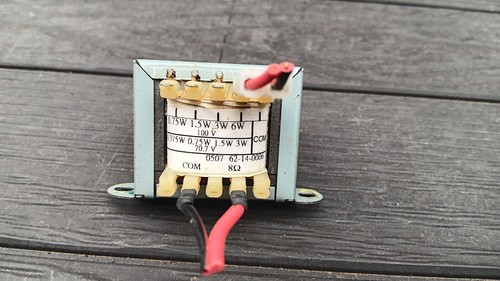 100 volt line - 70.7, or