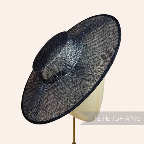 Metallic lurex large brim - metallic,