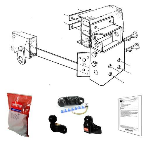 Witter towbar for land - towbar,