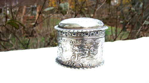 Antique dutch silver romance - dutch,