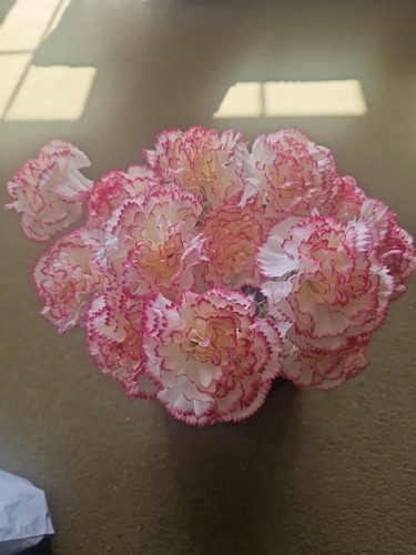 Bunches white and pink - bunches,