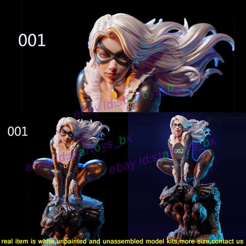 Black cat figure - cat, 1/8