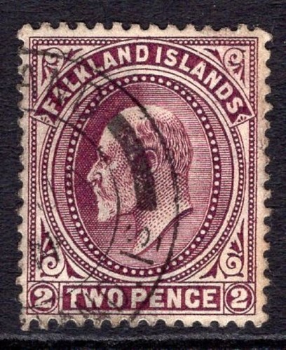 Falkland islands 1904 kevii - falkland, 1904-12
