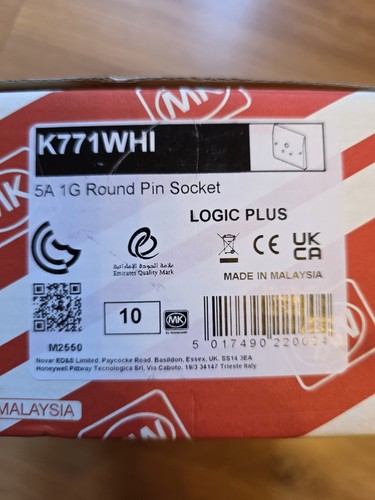 Logic plus 1 gang - plus, 5a