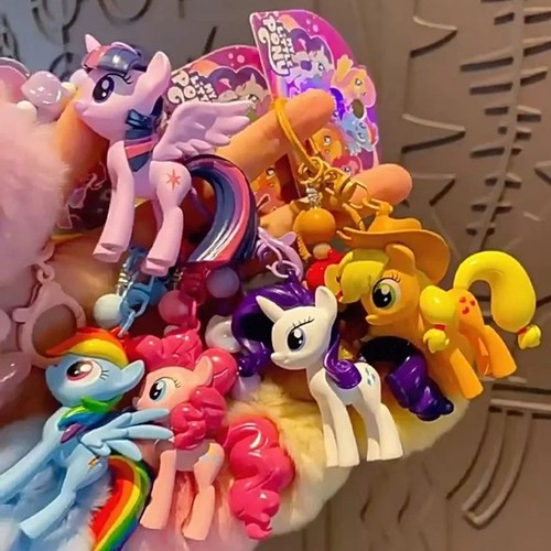 Little pony keychain toy - little,