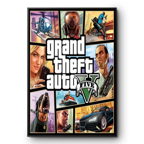 Gta poster grand - v, auto