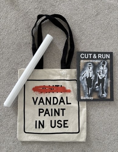 Banksy cut and run - cut,
