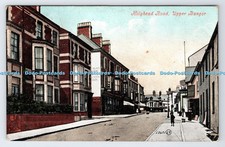 R779860 Upper Bangor Holyhead Road Valentine Series PM Wigan 1907