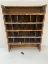 Vintage Wooden Pigeon Holes